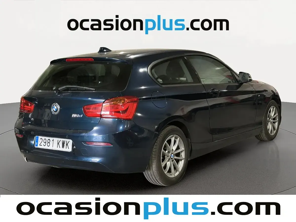 Usado BMW 116 Efficient Dynamics 116 CV (85 kW) 2015 Azul Utilitario