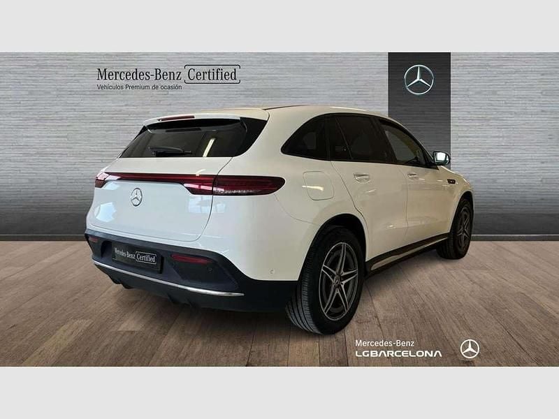 Usado Mercedes EQC400 300 kW (408 CV) 2022 Blanco SUV