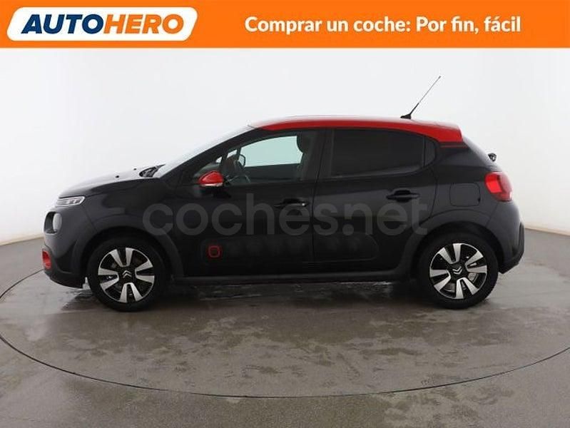 Usado Citroën C3 Feel 82 CV (60 kW) 2017 Negro Berlina