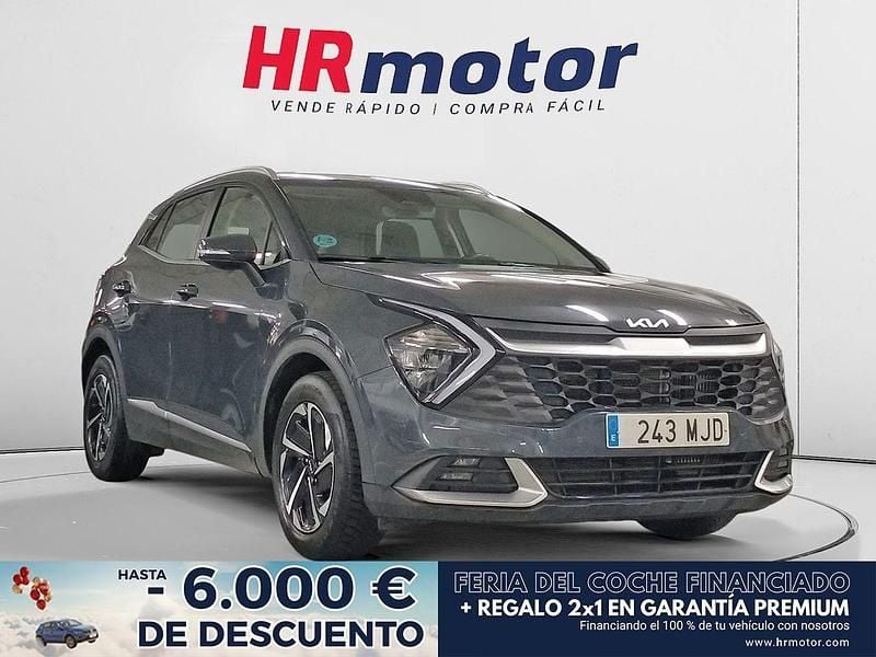 Gris Usado 2023 Kia Sportage SUV | 22.590 € (Precio justo) - Imagen 1/4
