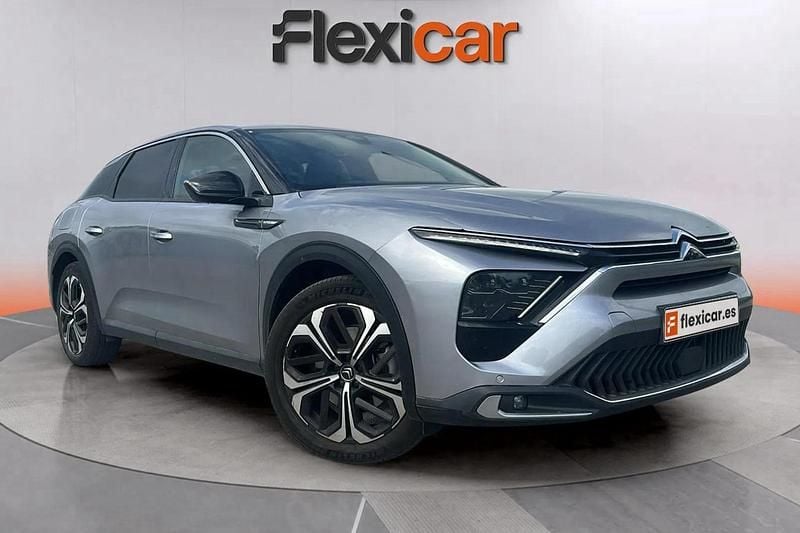 Usado Citroën C5 X Shine 225 CV (165 kW) 2022 Gris Familiar