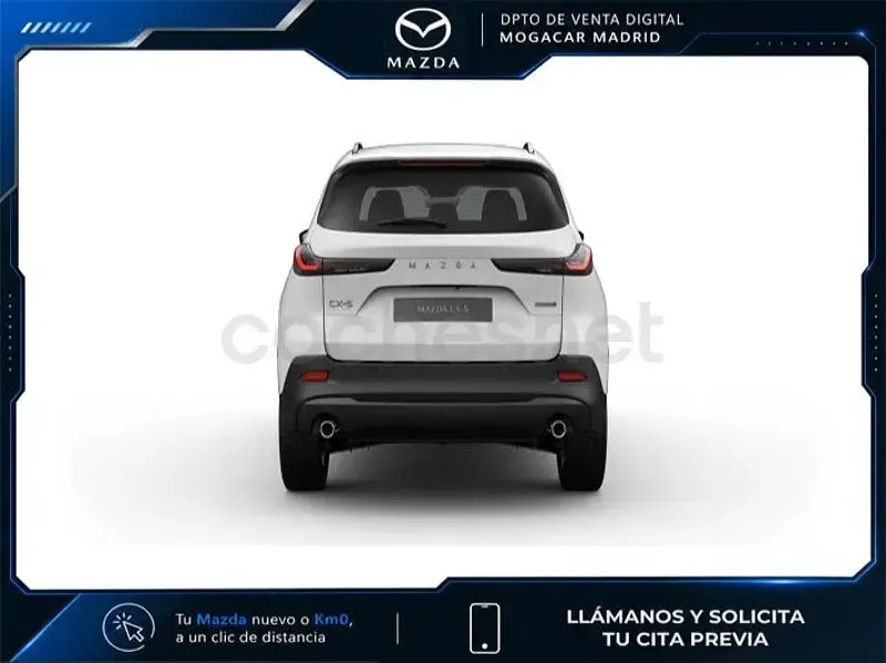 Nuevo Mazda CX-5 Exclusive-Line 141 CV (103 kW) 2026 Blanco SUV