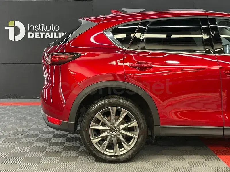 Usado Mazda CX-5 150 CV (110 kW) 2021 Granate SUV
