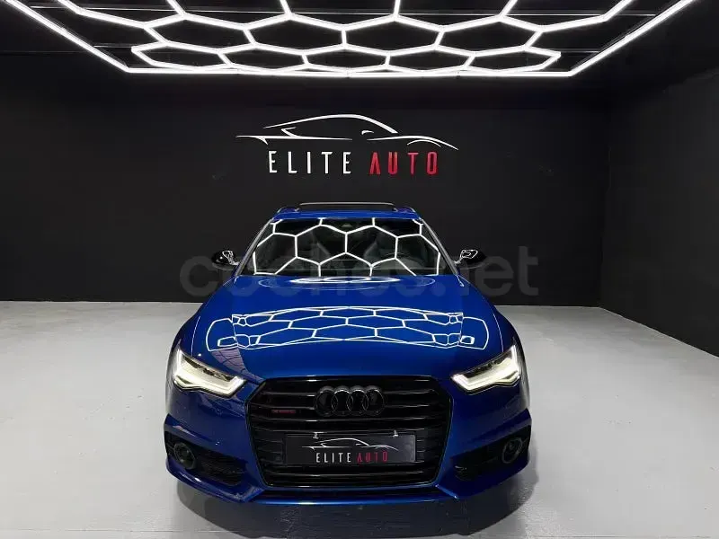 Usado Audi A6 Competition 326 CV (239 kW) 2015 Azul Familiar