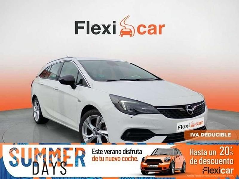 Blanco Usado 2021 Opel Astra Elegance Berlina | 9990 € (Super precio) - Imagen 1/4