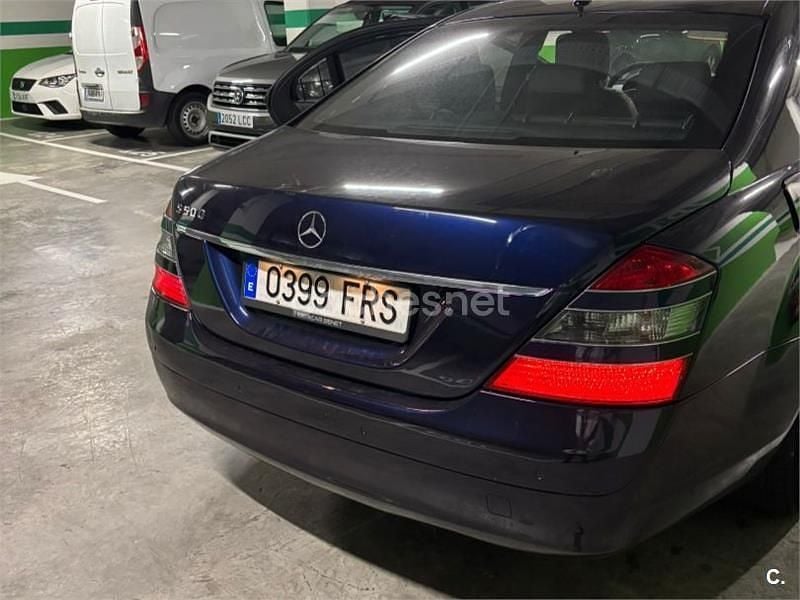 Usado Mercedes S500 388 CV (285 kW) 2007 Azul Berlina