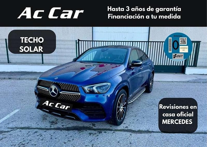 Usado Mercedes GLE350 320 CV (235 kW) 2021 Azul Coupe