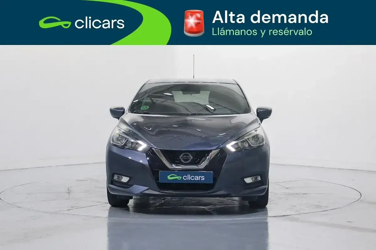 Usado Nissan Micra N-Connecta 100 CV (73 kW) 2019 Gris / plata Utilitario