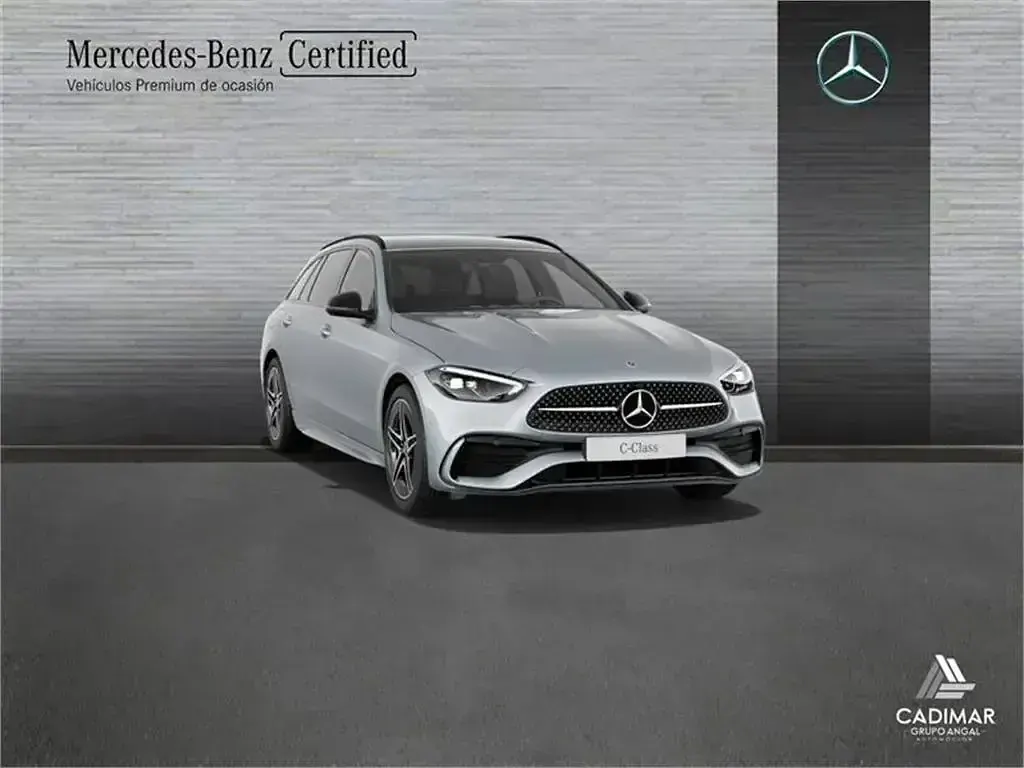Usado Mercedes C220 200 CV (147 kW) 2025 Gris Familiar
