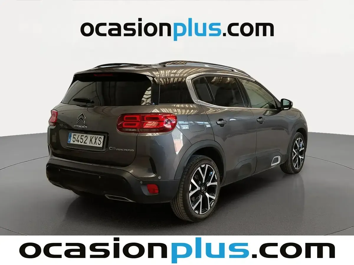 Usado Citroën C5 Aircross Shine 177 CV (130 kW) 2019 Gris SUV