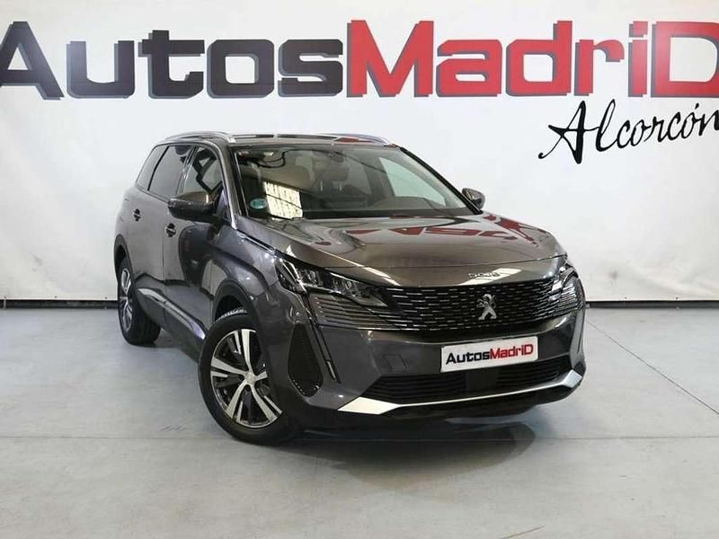 Gris Usado 2021 Peugeot 5008 Allure Monovolumen | 19.990 € (Buen precio) - Imagen 1/4