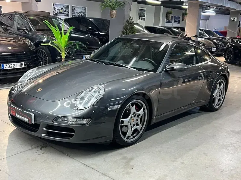 Usado Porsche 911 Carrera S 355 CV (261 kW) 2006 Gris / plata Coupe
