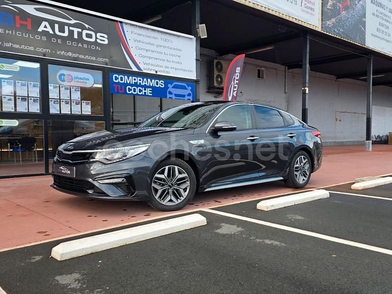 Gris / plata Usado 2019 Kia Optima Hybrid Berlina | 14.900 € (Buen precio) - Imagen 1/4