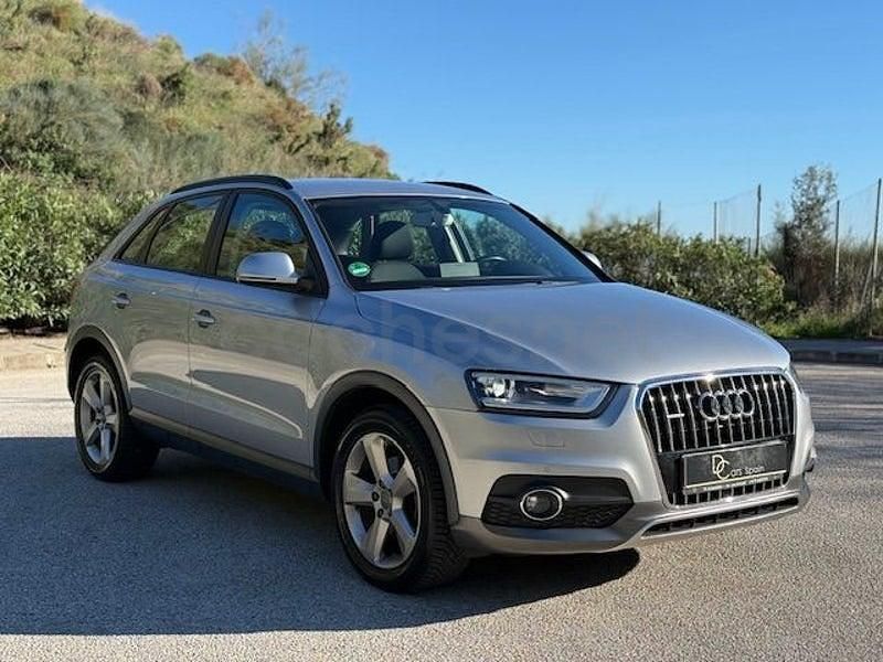 Usado Audi Q3 Ambition 170 CV (125 kW) 2014 Gris / plata SUV