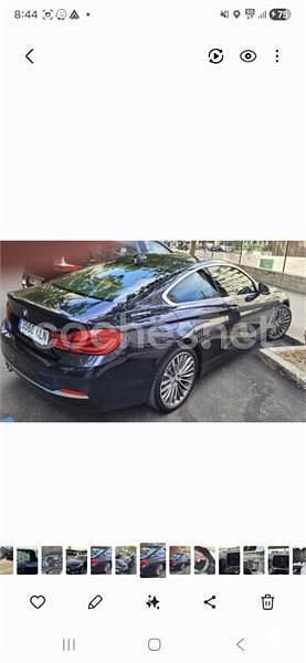 Käytetty BMW 420 Luxury Line 190 HP (139 kW) 2018 Musta Coupe - kaksiovinen