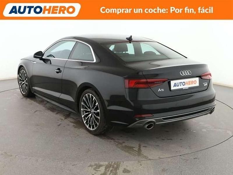 Usado Audi A5 S-Line 190 CV (139 kW) 2018 Negro Coupe