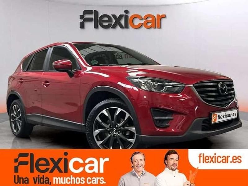 Rojo Usado 2016 Mazda CX-5 Luxury SUV | 15.490 € (Precio justo) - Imagen 1/4