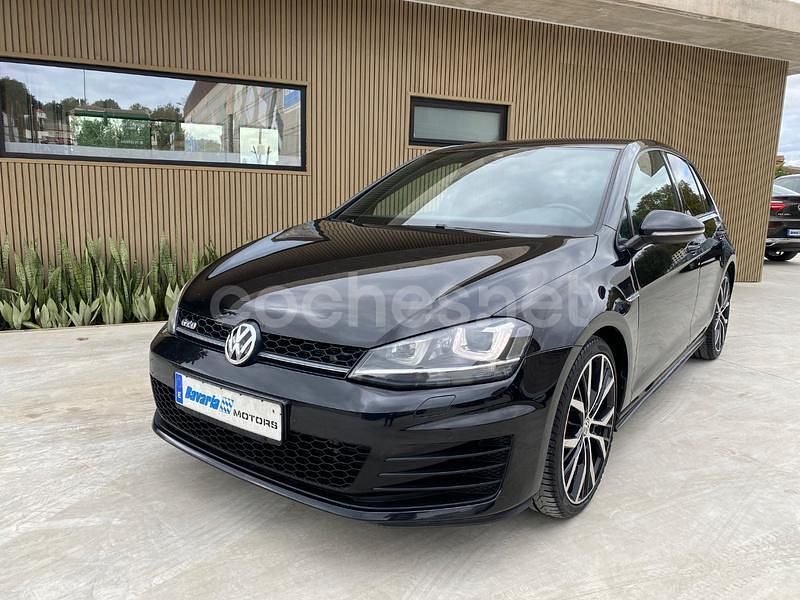 Negro Usado 2017 VW Golf VII GTD Berlina | 20.500 € (Precio justo) - Imagen 1/4