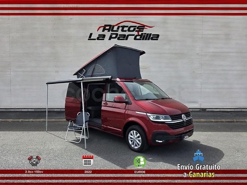 Usado VW California Beach 110 CV (80 kW) 2022 Granate Van