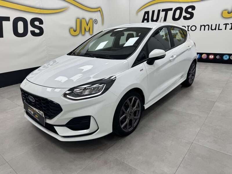 Blanco Usado 2022 Ford Fiesta Active Utilitario | 14.500 € (Precio justo) - Imagen 1/4