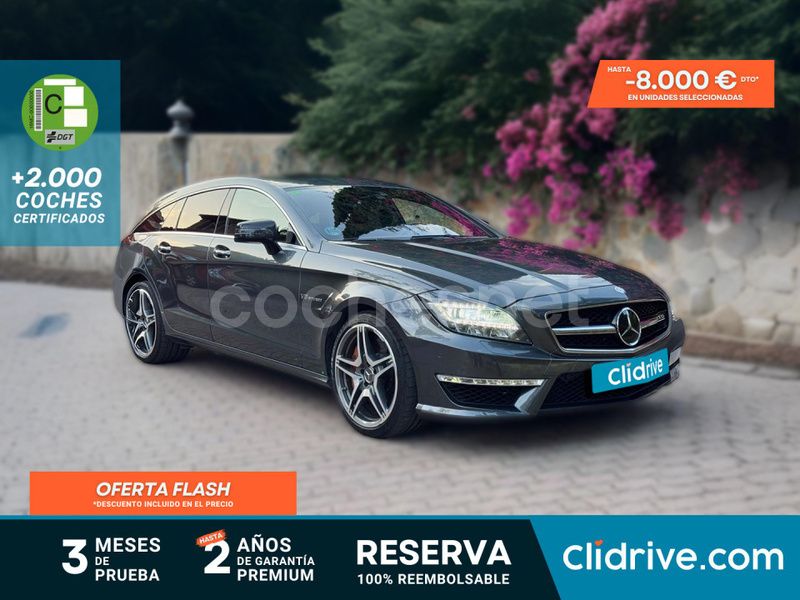 Gris / plata Usado 2012 Mercedes CLS63 AMG Shooting Brake AMG Familiar | 40.390 € - Imagen 1/3
