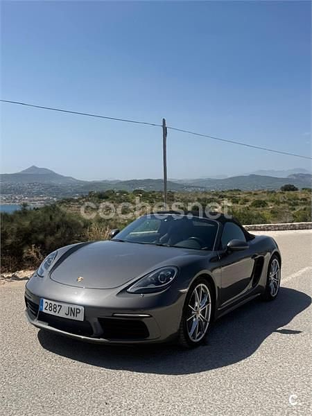 Gris / plata Usado 2016 Porsche 718 Boxster Descapotable | 48.000 € - Imagen 1/4