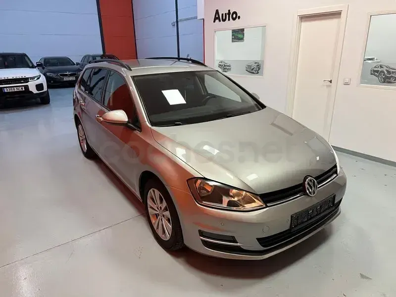 Usado VW Golf VII Business 110 CV (80 kW) 2016 Gris / plata Familiar