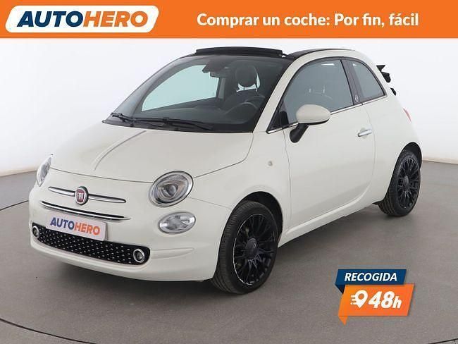 Blanco Usado 2019 Fiat 500 Descapotable | 11.799 € (Precio justo) - Imagen 1/3