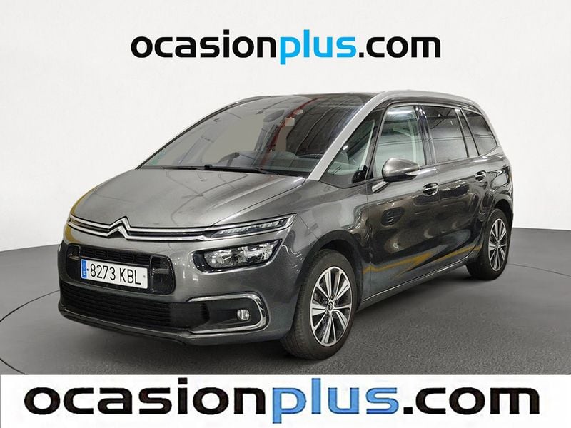 Gris Usado 2017 Citroën Grand C4 Picasso Feel Monovolumen | 14.500 € (Precio justo) - Imagen 1/4