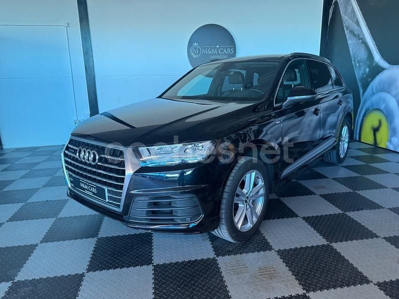 Negro Usado 2016 Audi Q7 Sport SUV | 30.990 € (Precio justo) - Imagen 1/4
