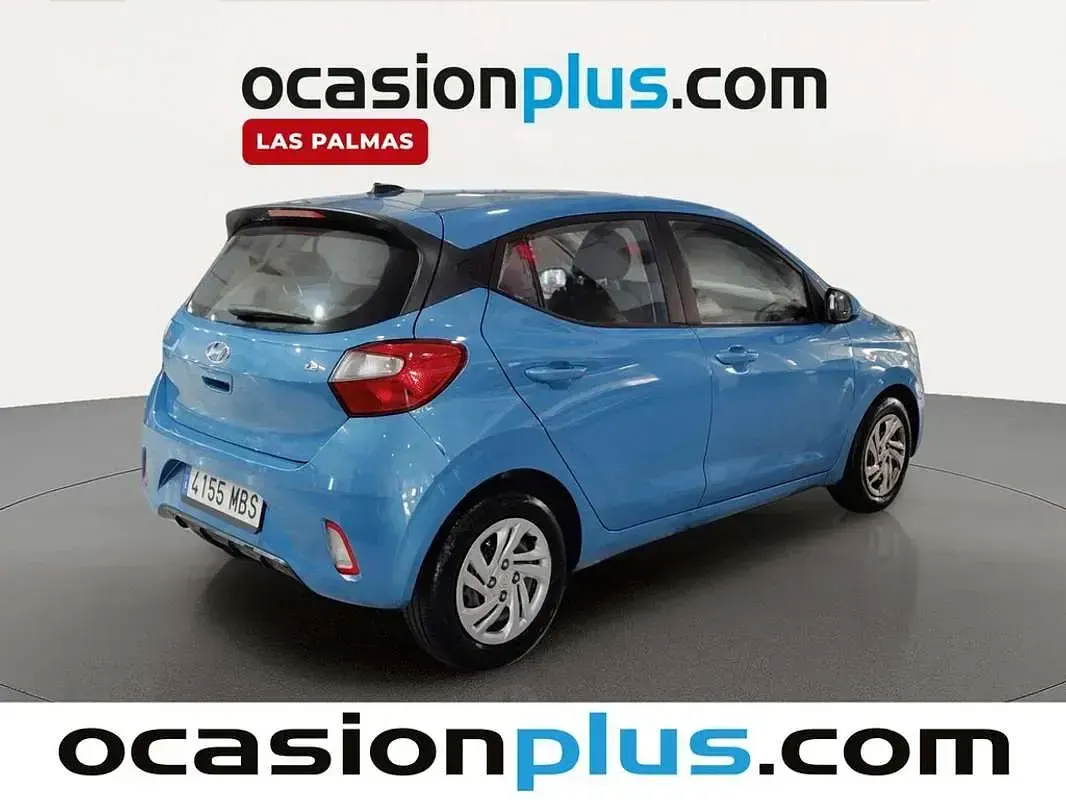 Usado Hyundai i10 84 CV (61 kW) 2022 Azul Utilitario