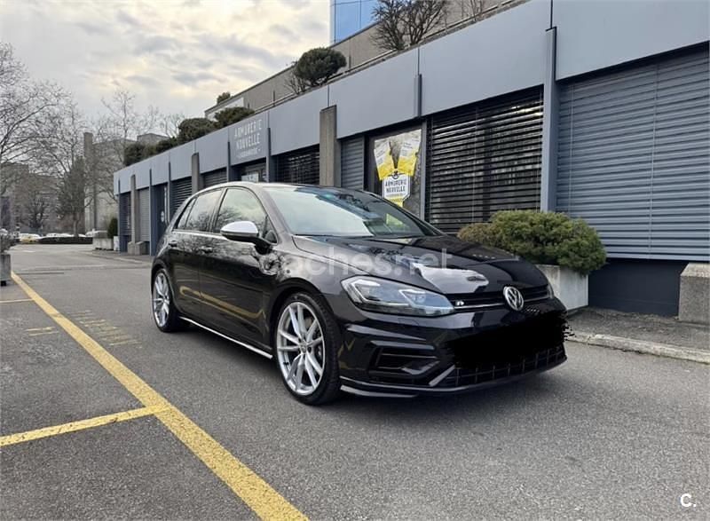 Usado VW Golf VII R 300 CV (220 kW) 2019 Negro Berlina