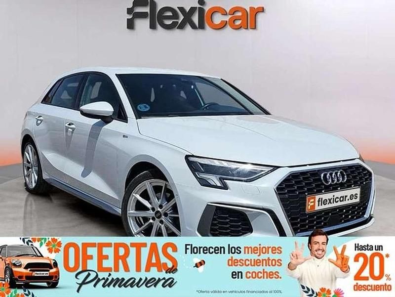 Usado Audi A3 Sportback 150 CV (110 kW) 2023 Blanco Utilitario
