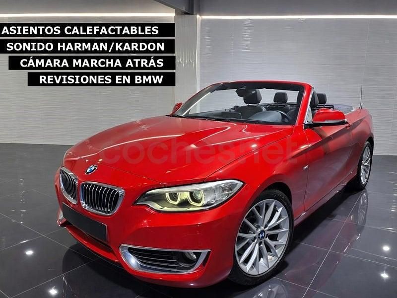 Rojo Usado 2016 BMW 220 Comfort Edition Descapotable | 18.990 € (Precio justo) - Imagen 1/4