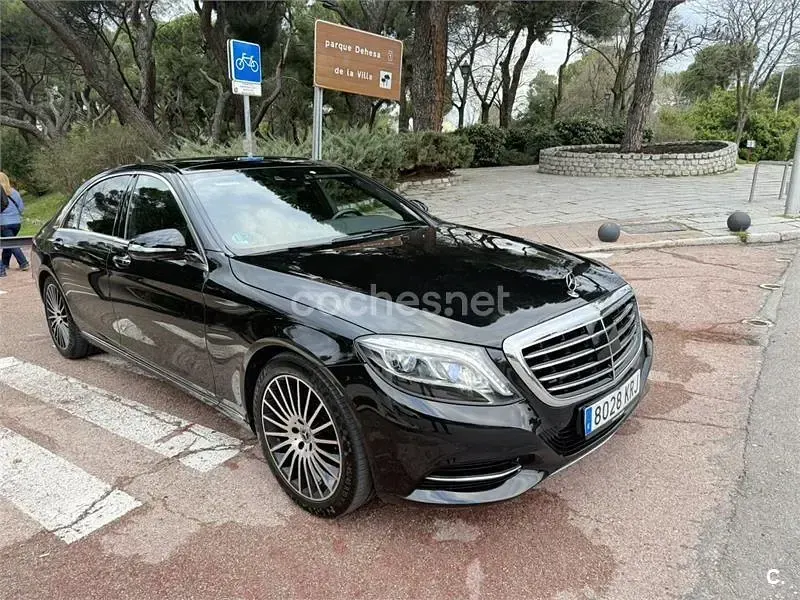 Usado Mercedes S350 258 CV (189 kW) 2017 Negro Berlina