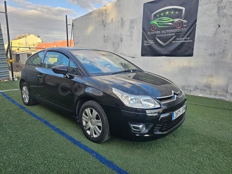 Usado Citroën C4 110 CV (80 kW) 2009 Negro Berlina