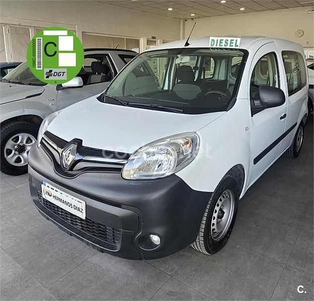 Blanco Usado 2021 Renault Kangoo Familiar | 11.900 € (Un poco caro) - Imagen 1/4