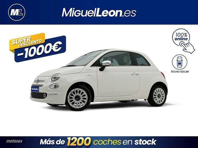 Blanco Usado 2022 Fiat 500 Dolcevita Berlina | 11.985 € (Un poco caro) - Imagen 1/3