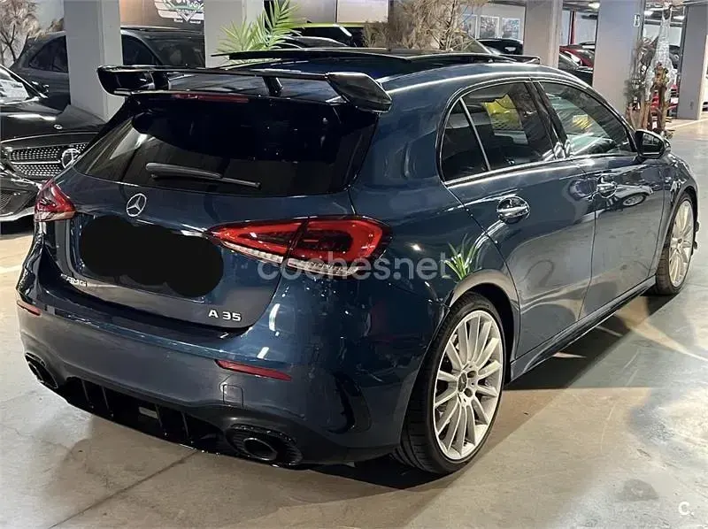 Usado Mercedes A35 AMG 306 CV (225 kW) 2019 Azul Berlina