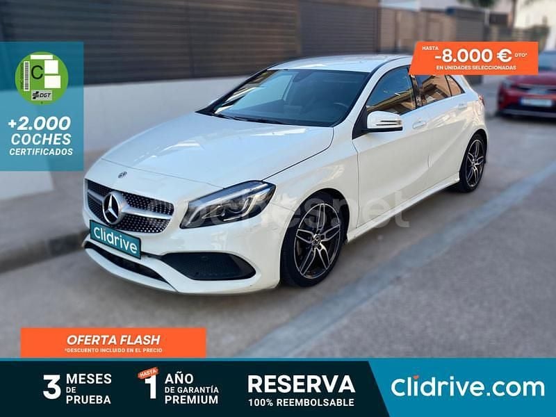 Blanco Usado 2018 Mercedes A200 Berlina | 24.490 € (Precio justo) - Imagen 1/3