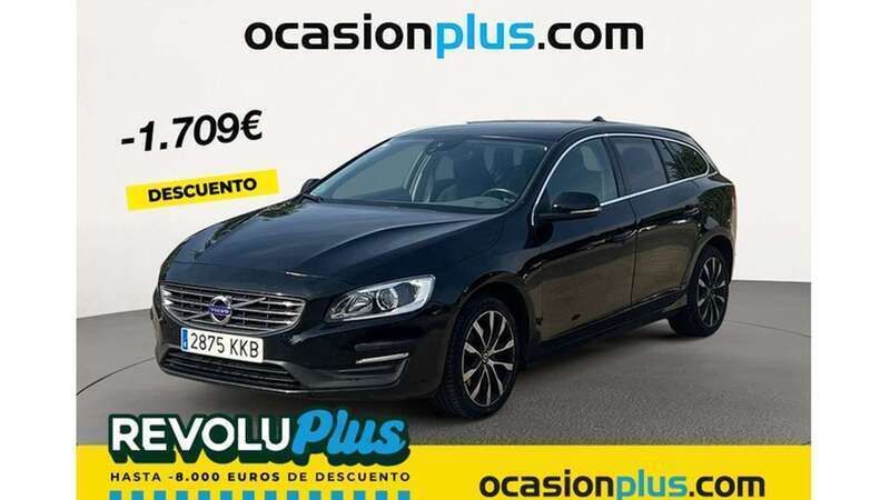 Negro Usado 2018 Volvo V60 Momentum Familiar | 17.091 € (Precio justo) - Imagen 1/4