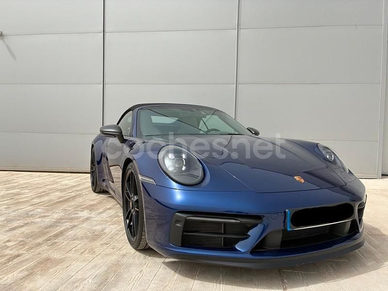 Azul Usado 2022 Porsche 911 Carrera 4 GTS Descapotable | 185.000 € (Buen precio) - Imagen 1/4