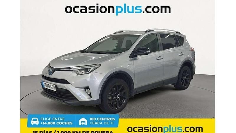 Plateado Usado 2017 Toyota RAV4 Hybrid SUV | 21.190 € (Buen precio) - Imagen 1/4