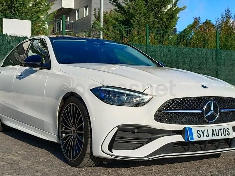 Usado Mercedes C220 200 CV (147 kW) 2022 Blanco Berlina