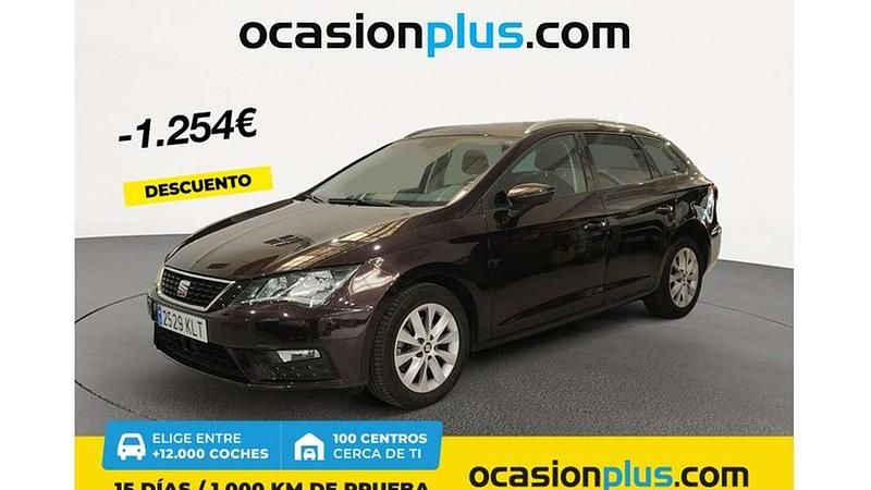 Burdeos Usado 2018 Seat Leon ST Style Familiar | 12.546 € (Precio justo) - Imagen 1/4