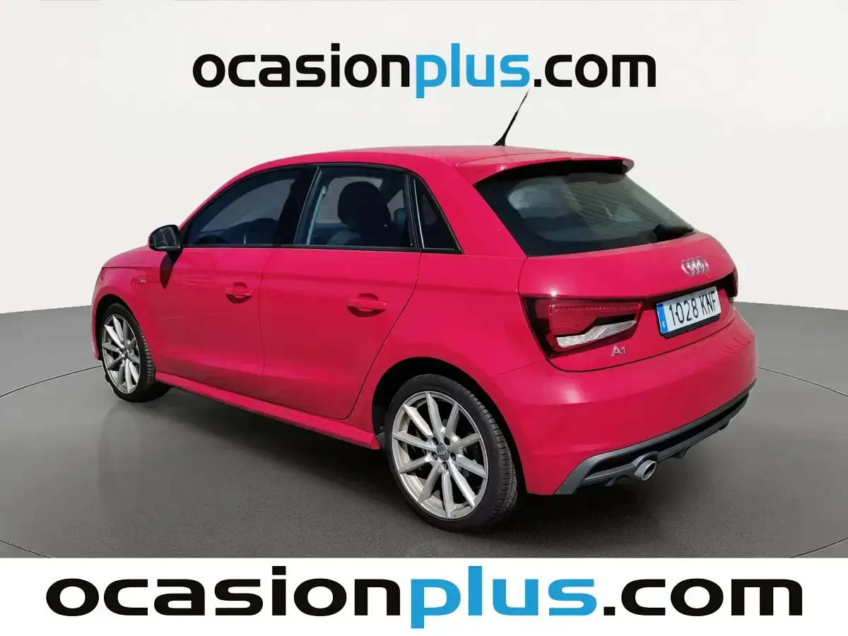Usado Audi A1 S-Line 90 CV (66 kW) 2018 Rojo