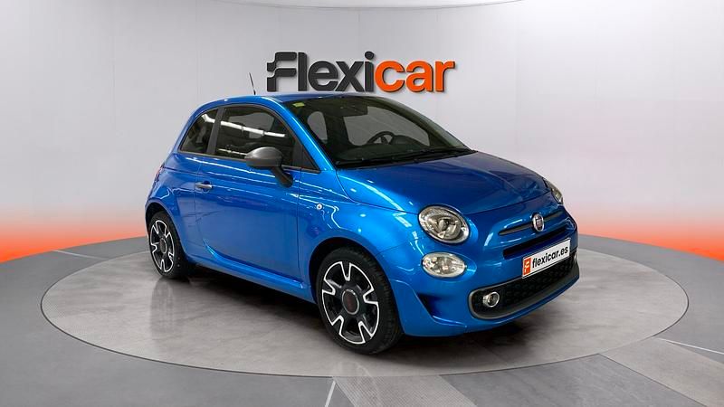 Usado Fiat 500 69 HP (50 kW) 2018 Azul Sedan