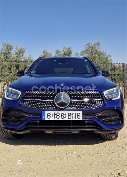 Usado Mercedes GLC220 194 CV (142 kW) 2021 Azul SUV