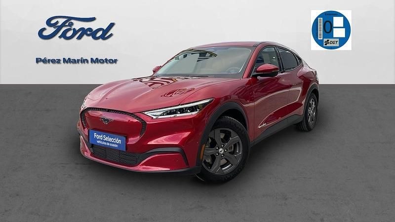Rojo rapid Usado 2022 Ford Mustang Mach-E SUV | 42.850 € (Caro) - Imagen 1/4