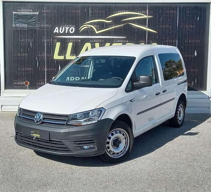 Blanco Usado 2020 VW Caddy Maxi Monovolumen | 16.500 € (Un poco caro) - Imagen 1/4